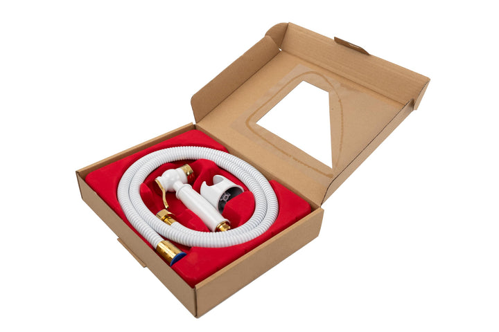 Ganzmetall-Bidet-Sprüher für Toilette, Handbrause, Halter, Badezimmer-Strahl-Sprüh-Set, Sprühaufsatz