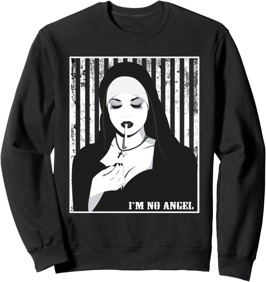 Okkulte Nonne - I'am No Angel - Gothic, Satanisch, Böse, Tod Sweatshirt