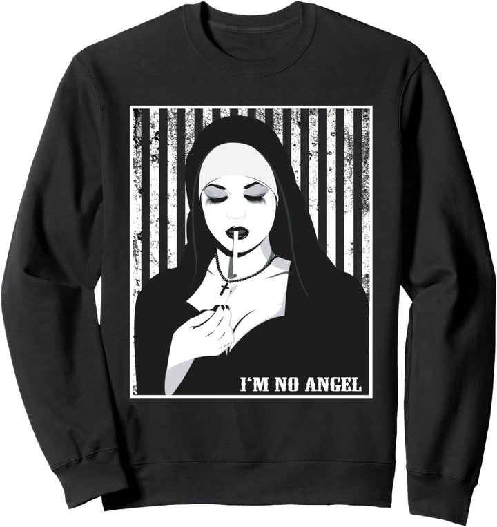 Okkulte Nonne - I'am No Angel - Gothic, Satanisch, Böse, Tod Sweatshirt
