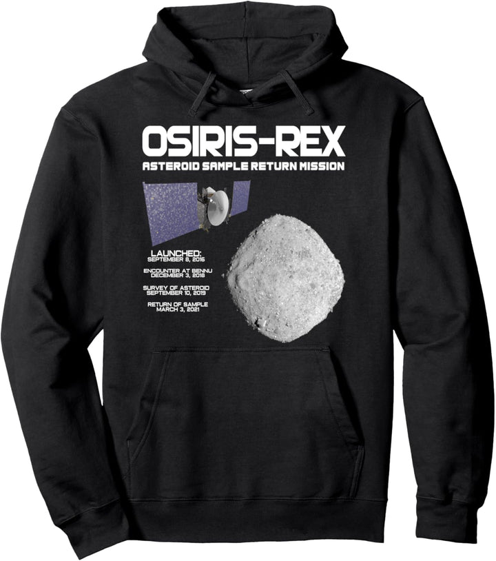 Osiris Rex Mission zu Bennu Asteroid Pullover Hoodie