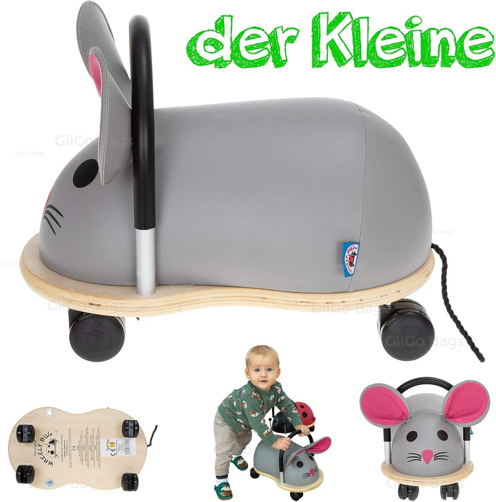 Wheelybug Rutscher 2 Teile Set Kinder Rutschauto Rutschtier Tier Jungen Mädchen Wheely Bug gross ode