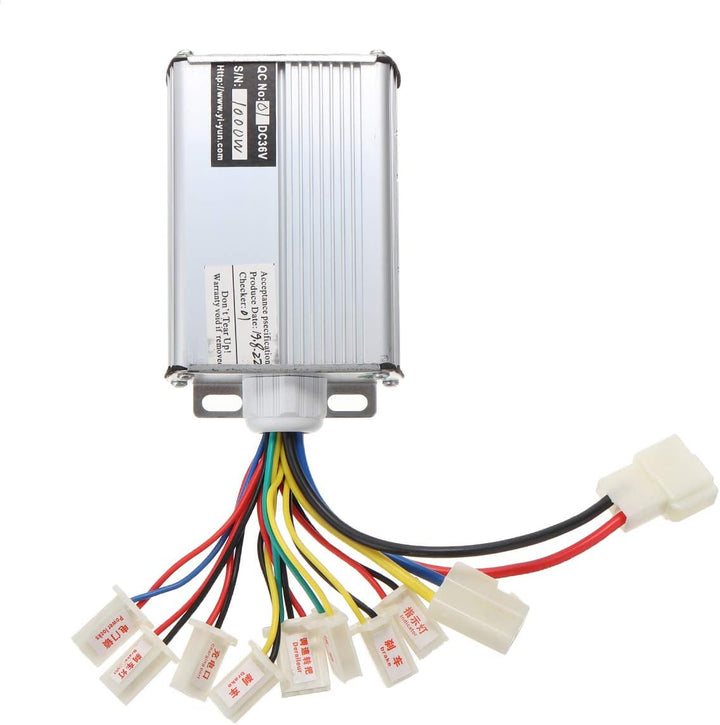 Jyving DC 36V 1000W Gebürsteter Regler Geschwindigkeit DC Motor Controller Roller Fahrrad E-Bike Ele