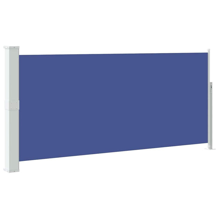 vidaXL Seitenmarkise 140x300cm Blau Sichtschutz Windschutz Sonnenschutz Balkon 140 x 300 cm Blau, 14