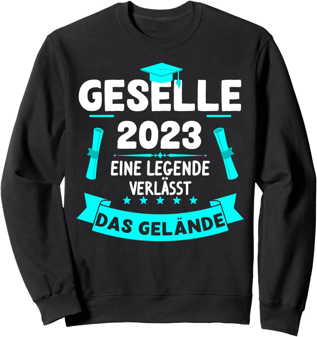 Geselle 2023 Gesellenprüfung bestanden Lehrling Abschluss Sweatshirt