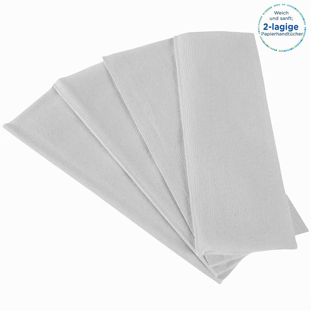 Kleenex Ultra grosse Papierhandtücher mit Interfold Faltung 6778 – 2-lagige Papiertücher mit V-Faltu