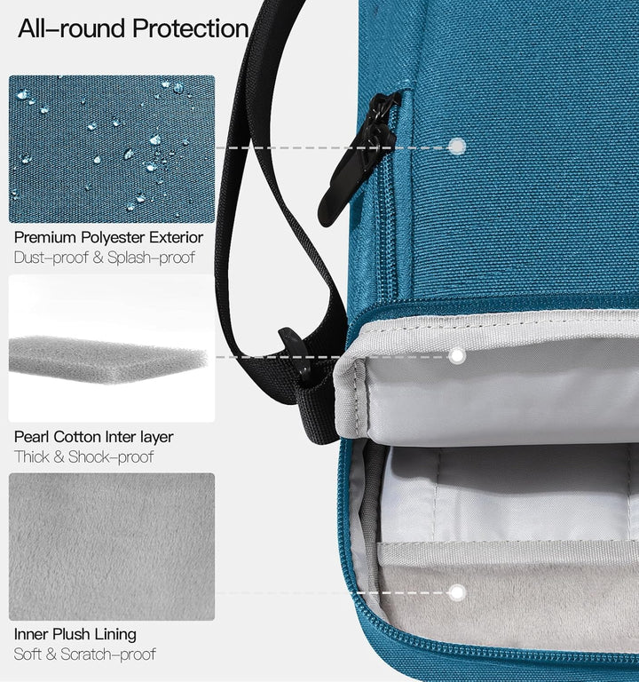 Dadanism 9-11 Zoll Tablet Tasche Schultertasche für iPad Pro 11", iPad Air 11", iPad (A16) 11", iPad