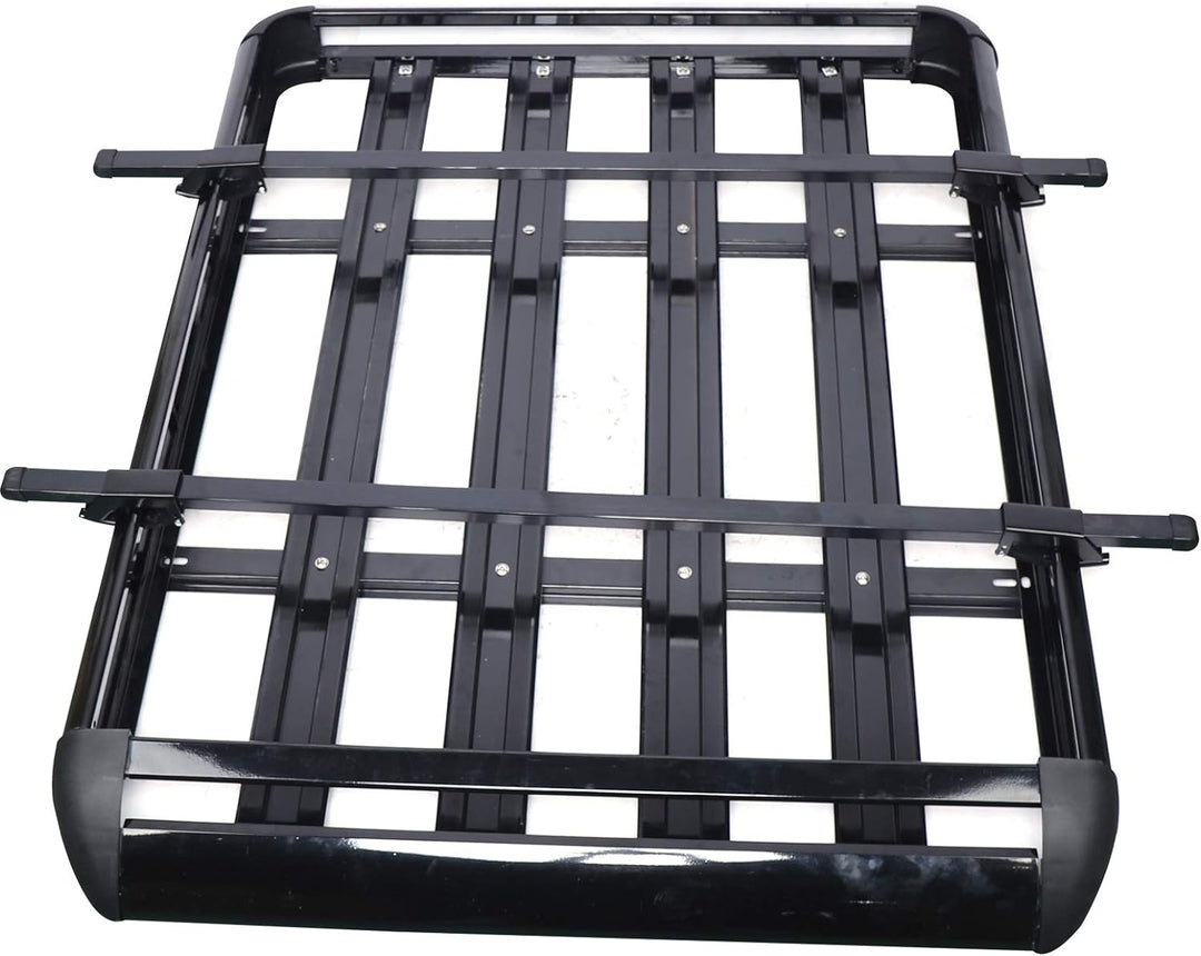 Futchoy Dachgepäckträger für Autos - Gepäckträger aus Aluminium 127x97cm 68kg Tragkraft Gepäck Frach