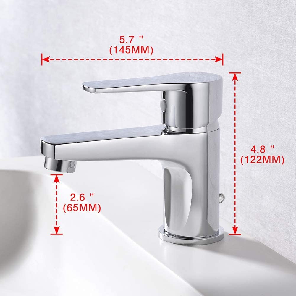 Görbach Edelstahl Duschsystem Duschset ohne Armatur Regendusche Überkopfbrauseset (SJ-E3030CP) & Ibe