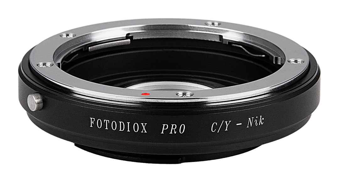 Fotodiox Pro Lens Mount Adapter Compatible with Contax/Yashica (CY) Lenses on Nikon F-Mount Cameras