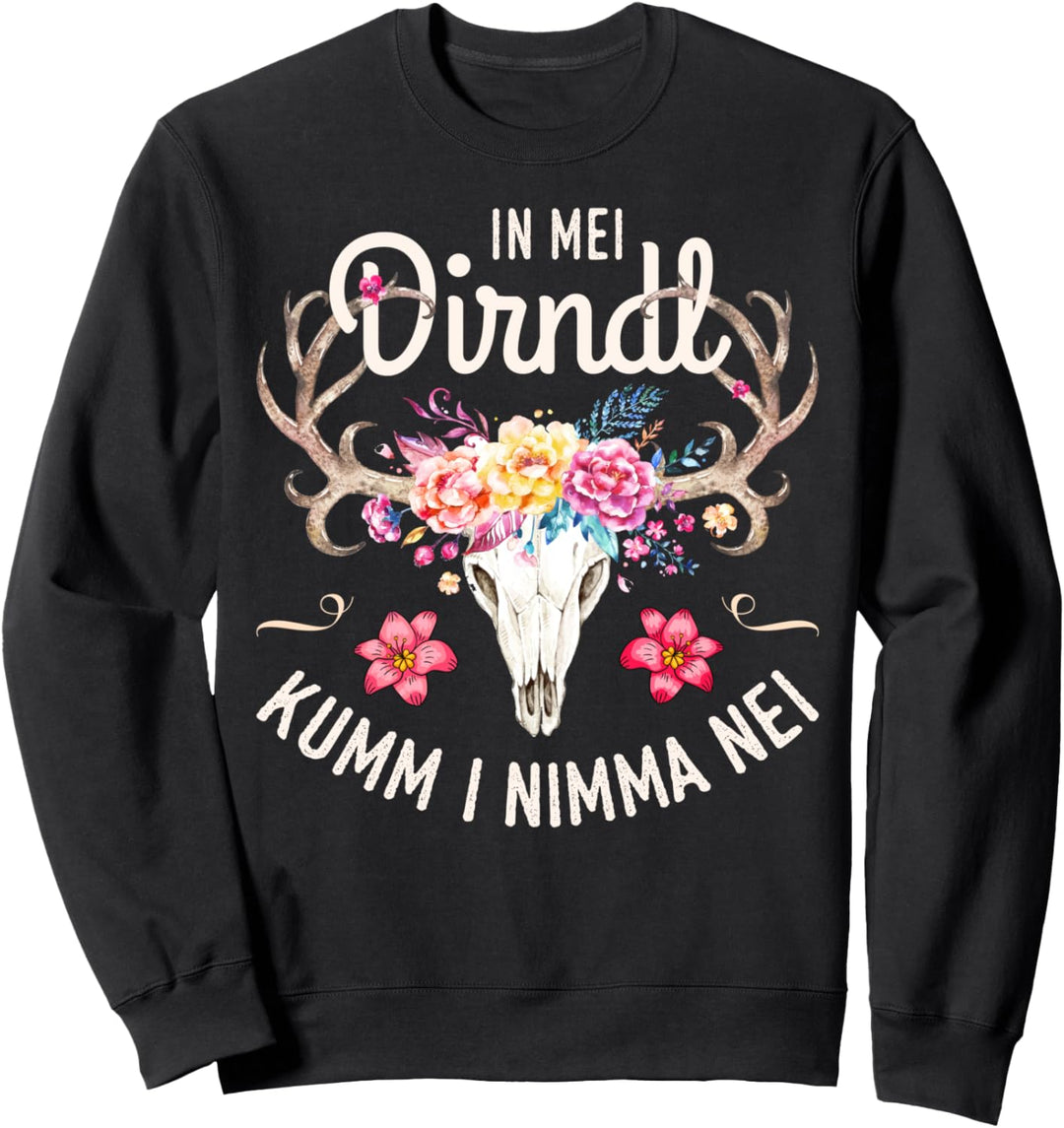 Trachtenshirt Trachten Tshirt Dirndl Passend für Oktoberfest Sweatshirt