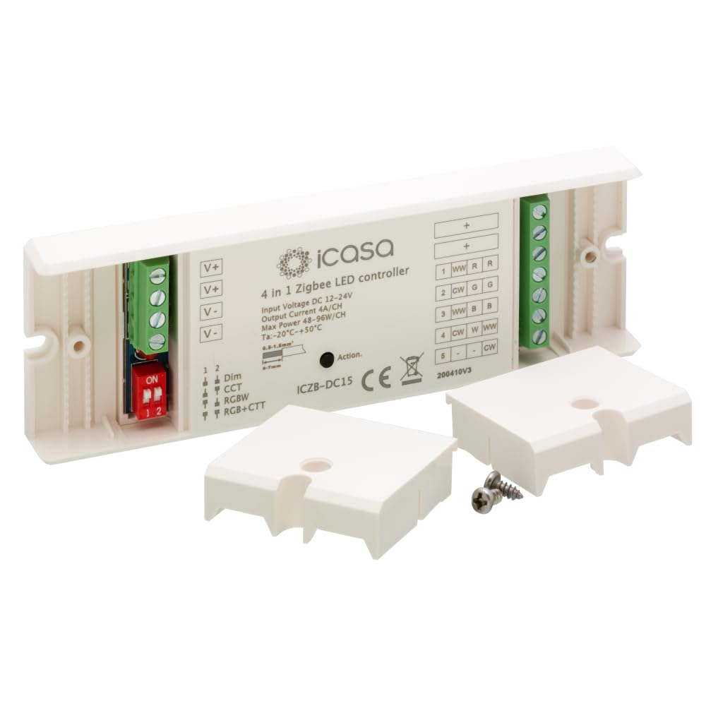 icasa Aktor Kompatibel mit Zigbee 3.0 Gateway (4 in 1 LED strip controller)