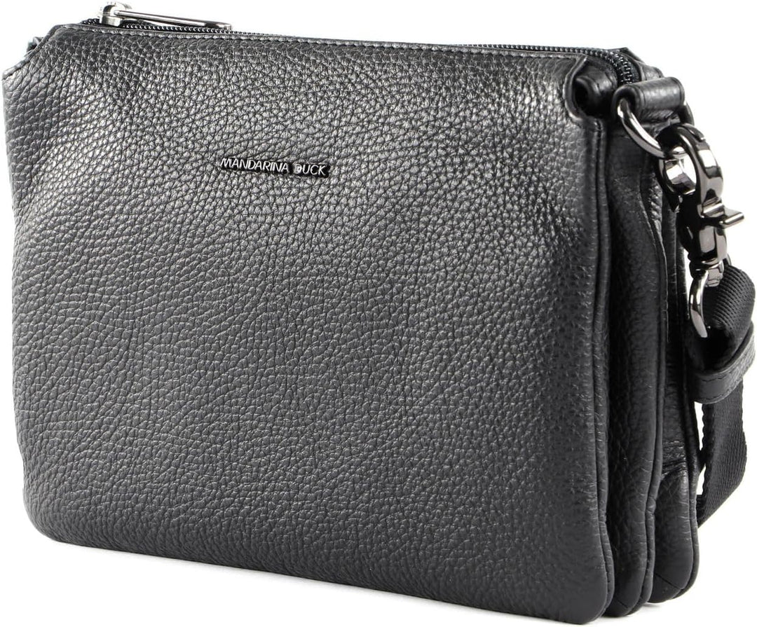 Mandarina Duck Damen Mellow Leather POCHETS Schwarz, Schwarz