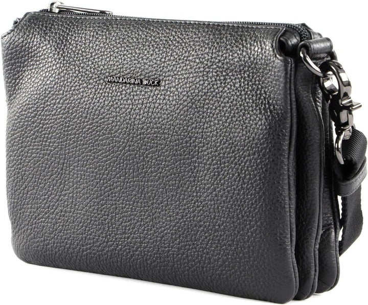 Mandarina Duck Damen Mellow Leather POCHETS Schwarz, Schwarz