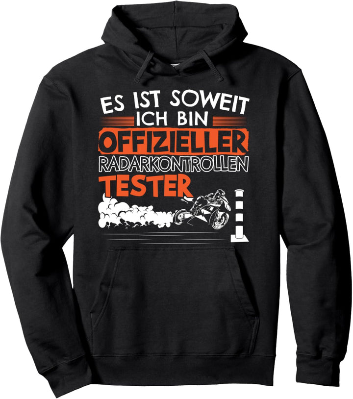 Motorrad Führerschein Bestanden Geschenk für Motorradfahrer Pullover Hoodie