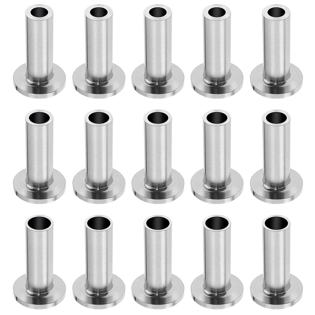 Create idea 24 Stück Kabelgeländer-Schutzhüllen passend für 1/8 Zoll 5/32 Zoll 3/16 Zoll Kabelgeländ