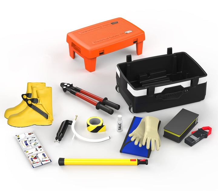 KS Tools 117.0027 Mobiles Rettungsset für max. 36 kV | 10-tlg