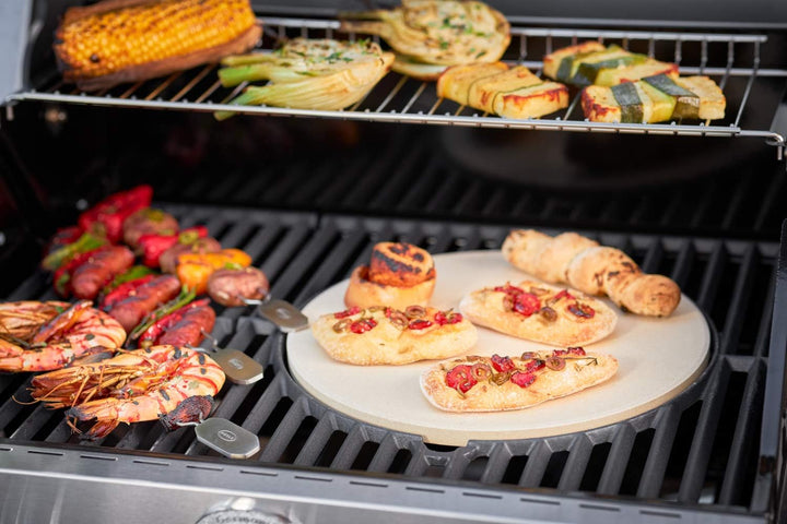 RÖSLE VARIO+ Grillrost, Hochwertiger Grillrost aus emailliertem Gusseisen für VARIO-Einsätze, passen