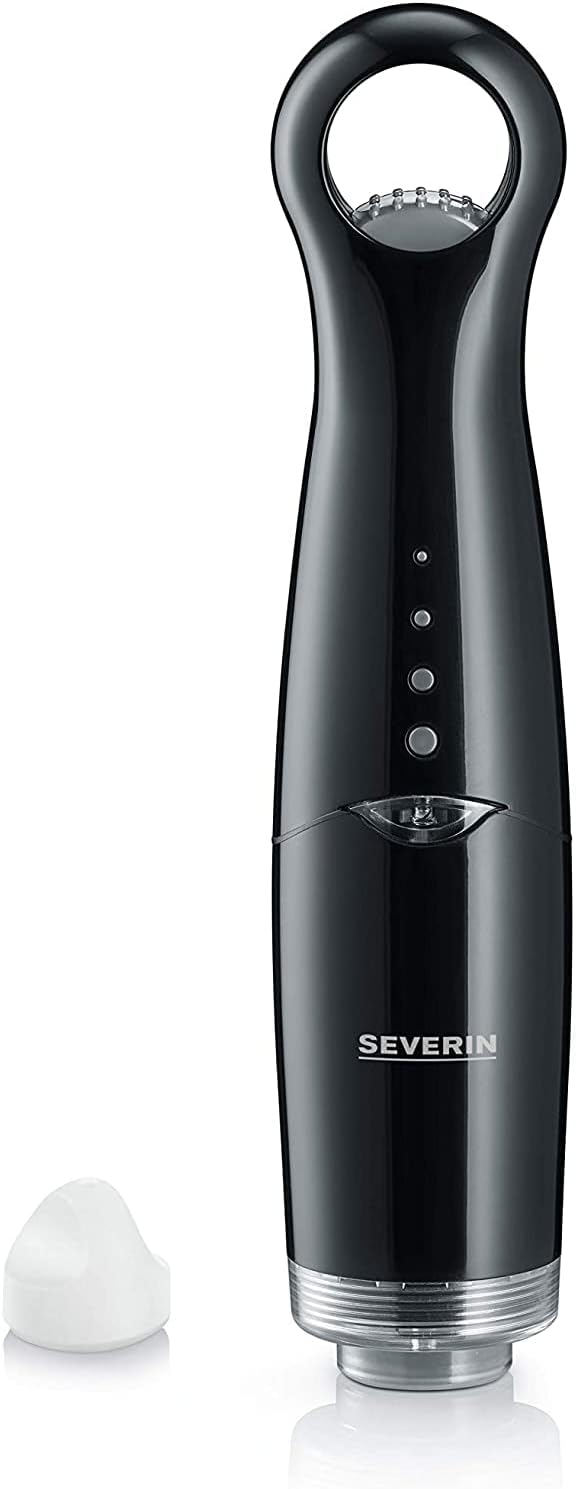 SEVERIN FS 3600 Vakuumierstick (Inkl. 5 Vakuumierbeutel, 1 USB-Kabel, 1 Weinstopfen, Kabellos einset
