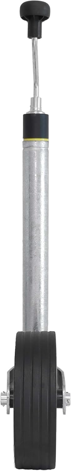 The Drive | Premium Anhänger-Stützrad Ø48 mm mit integrierter Stützlastanzeige | 150 kg Tragkraft –