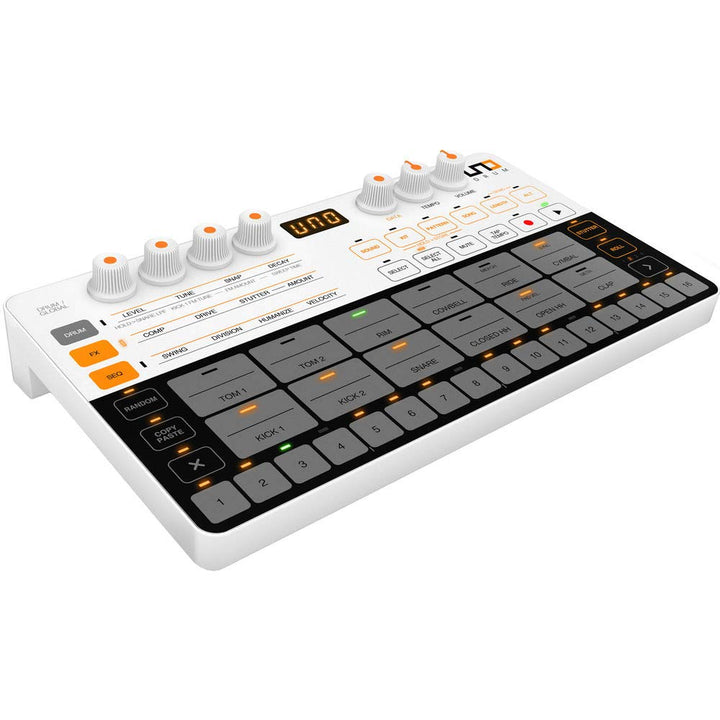 IK Multimedia Uno Drum Tragbare Analog- und PCM-Drum-Maschine, IP-UNO-DRUM-IN, UNO Drum