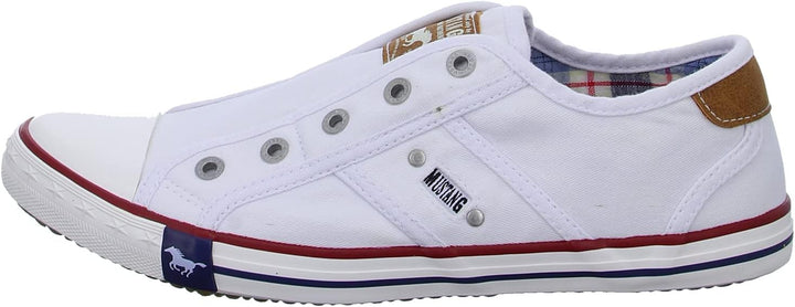 MUSTANG Herren Stiefel Sneaker 43 EU Weiss, 43 EU Wei&#xDF;