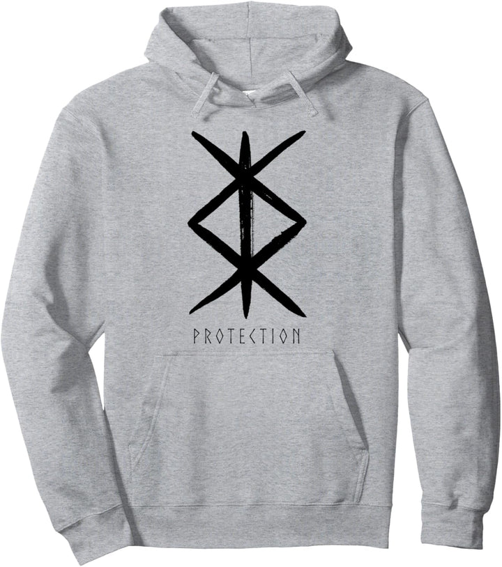 Wikinger "Schutz" Bindungsrune Pullover Hoodie