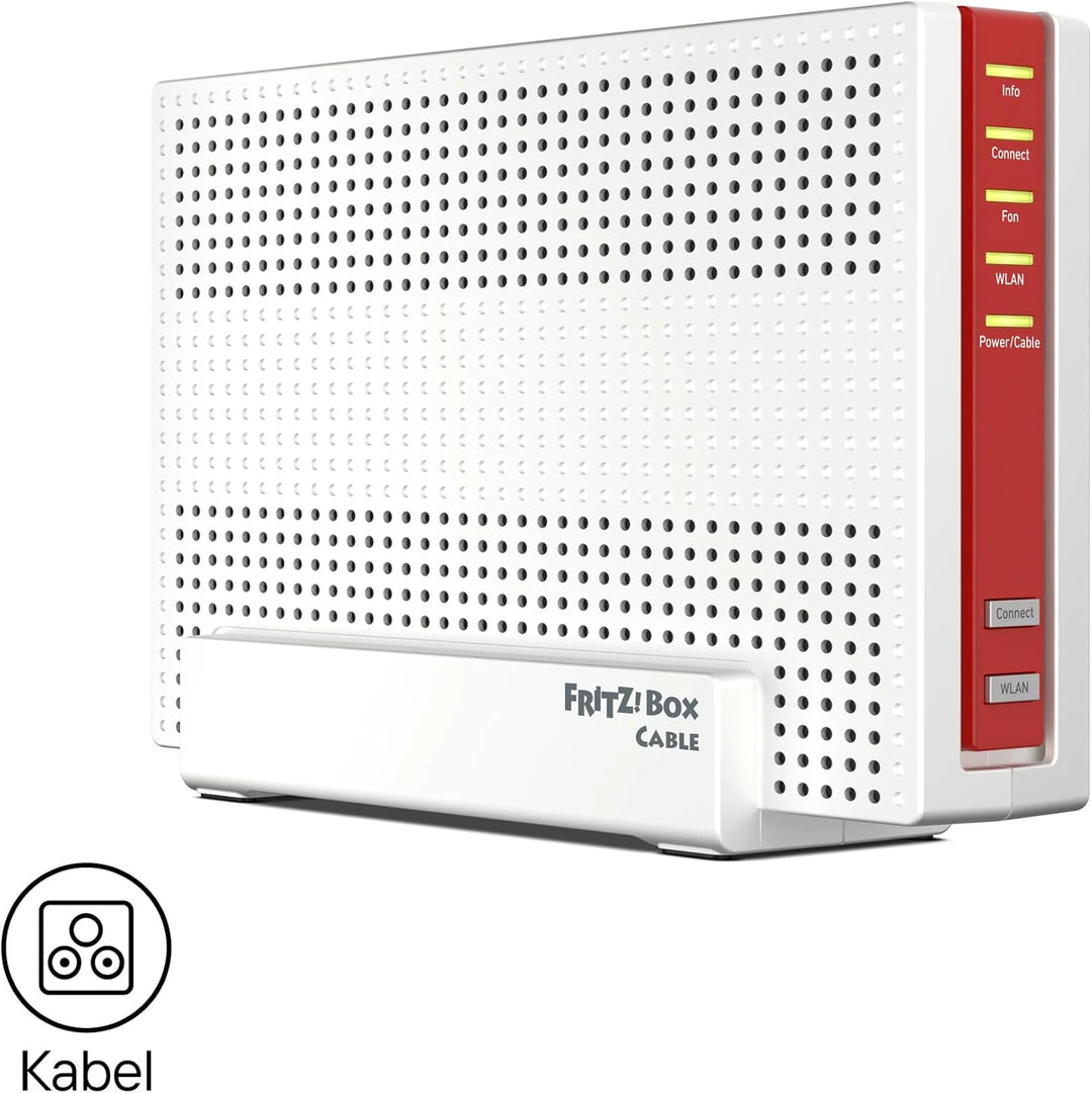 AVM FRITZ!Box 6690 Cable (DOCSIS 3.1-Kabel-Modem, 4x4 Wi-Fi 6 (WLAN AX) mit 4.800 MBit/s (5 GHz) + 1