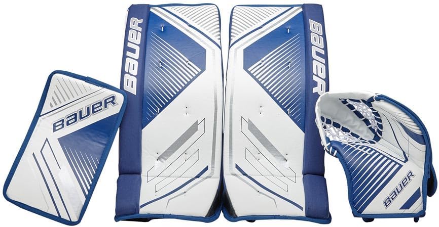 Bauer Inlinehockey Torwart-Set Street Andrei Vasilevsky 27 Zoll weiss/blau, 27 Zoll weiß/blau