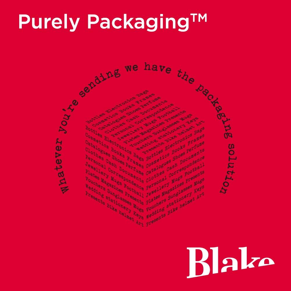 Blake Purely Packaging 51901W Versandtasche Mit Papprückwand Haftklebung Mit Fenster Weiss C5 229 x