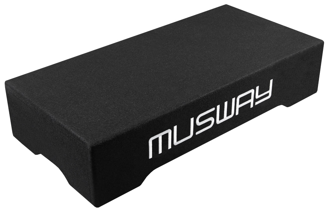 Musway MF210Q-2 - Single-BASSREFLEX-System IN FLACH-BAUWEISE (DOWNFIRE) MIT 25 cm (10“) SUBWOOFER UN