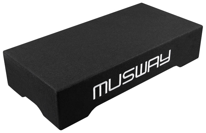 Musway MF210Q-2 - Single-BASSREFLEX-System IN FLACH-BAUWEISE (DOWNFIRE) MIT 25 cm (10“) SUBWOOFER UN