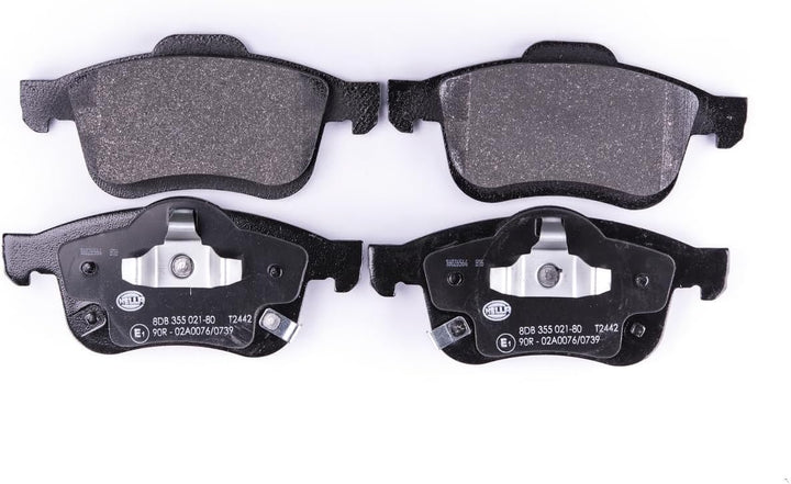 HELLA PAGID 8DB 355 021-801 Bremsbelagsatz - T2442 - Dicke/Stärke: 20.2mm - Bremssystem: Teves - mit