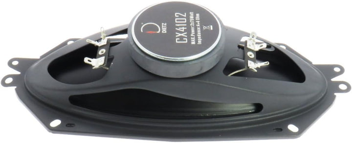 Dietz 2-Wege Stereo-Lautsprecher,Doppelschwingspule, 4 * 10, 2 * 75 W, 1 STK