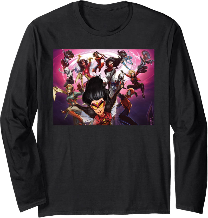 Marvel Spider-Women from Spider-Man Unlimited Langarmshirt