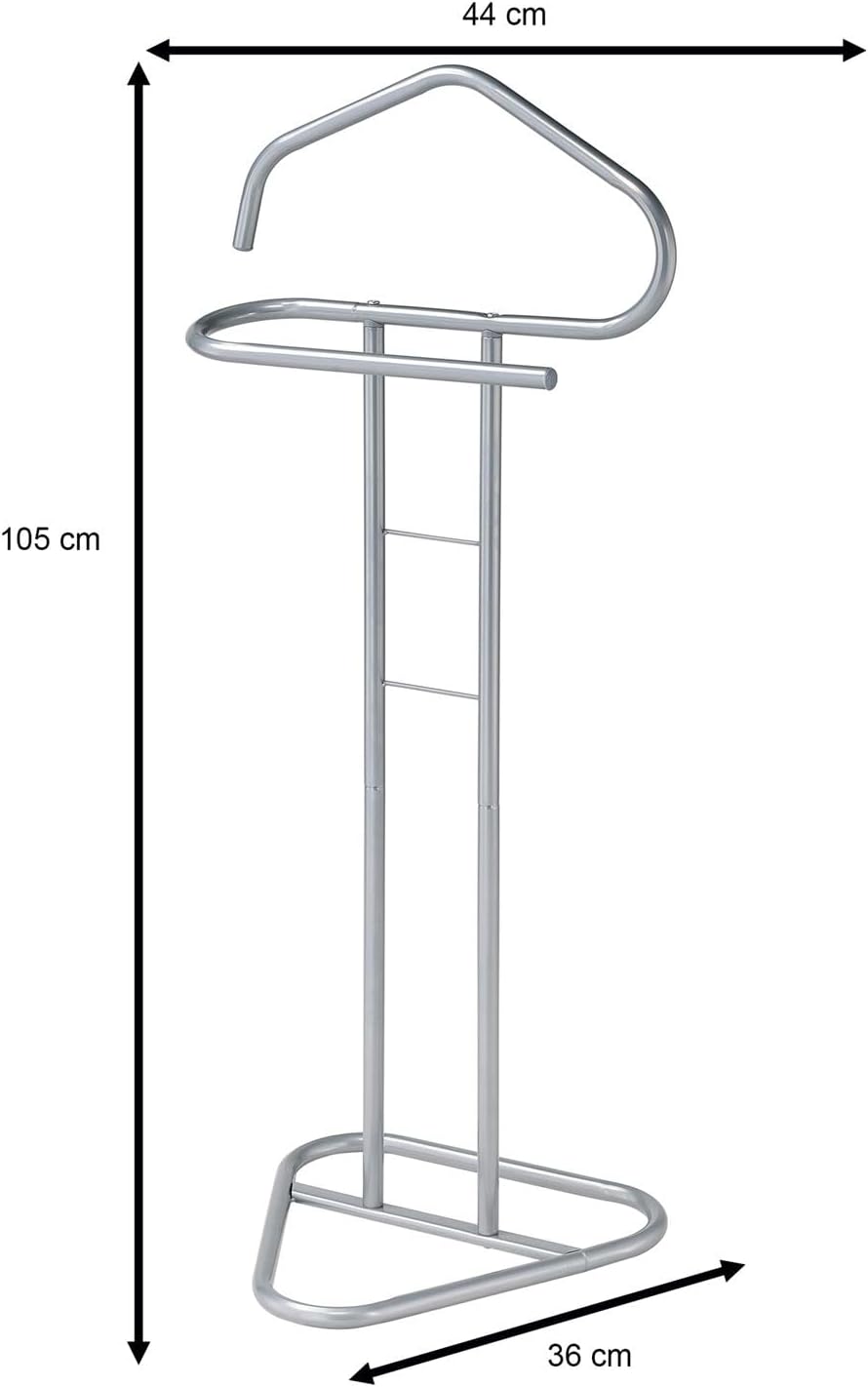 IDIMEX Herrendiener Camilo, praktischer Stummer Damen Diener mit Hosenbügel, schöner Kleiderbutler m