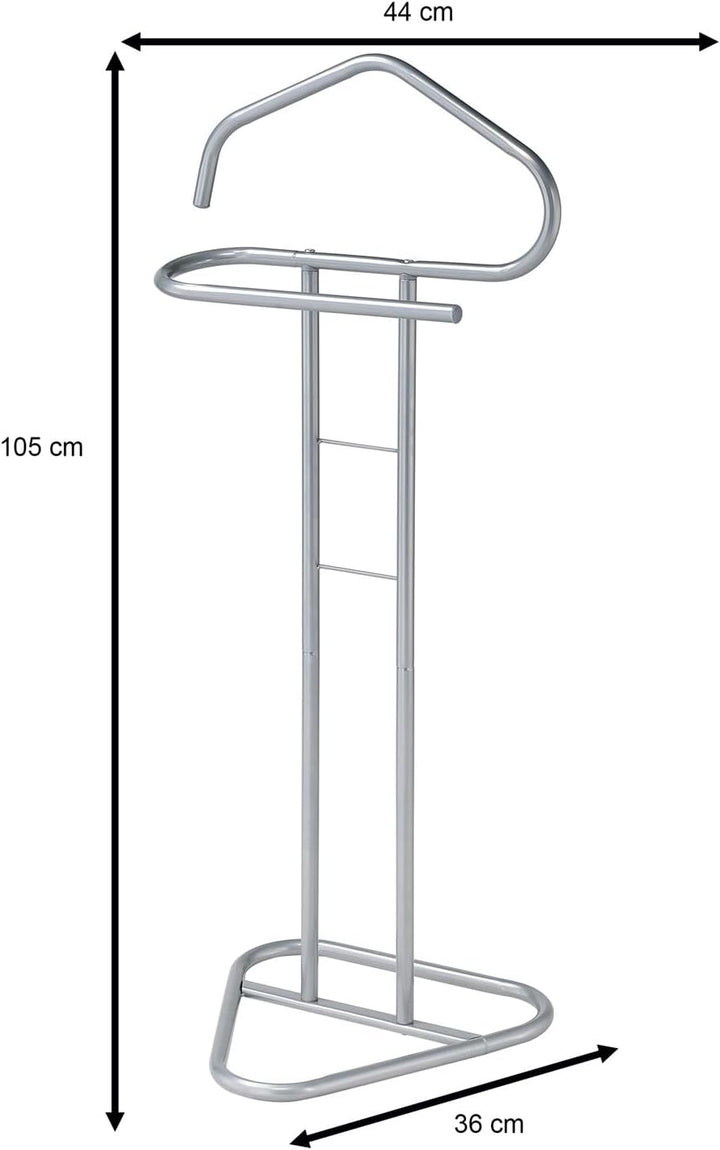 IDIMEX Herrendiener Camilo, praktischer Stummer Damen Diener mit Hosenbügel, schöner Kleiderbutler m