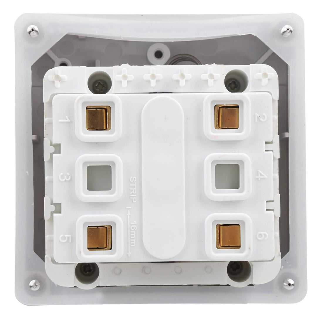 IP66 Wasserdichter Schalter 250V 2 Positionen Drehwahlschalter Staubdichter Ein Aus Schalter für den