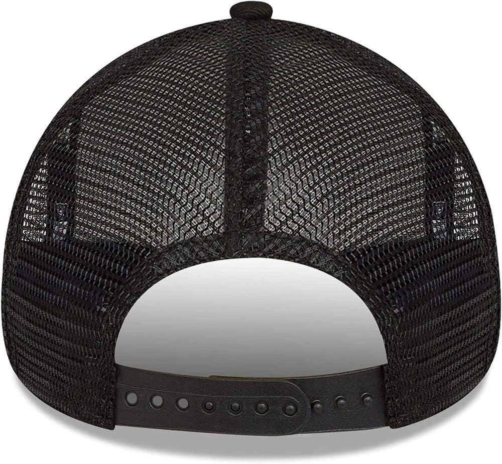 New Era Boston Red Sox Tonal Mesh A-Frame Adjustable Trucker Cap Red-Sox-1 55-59, Red-Sox-1 55-59
