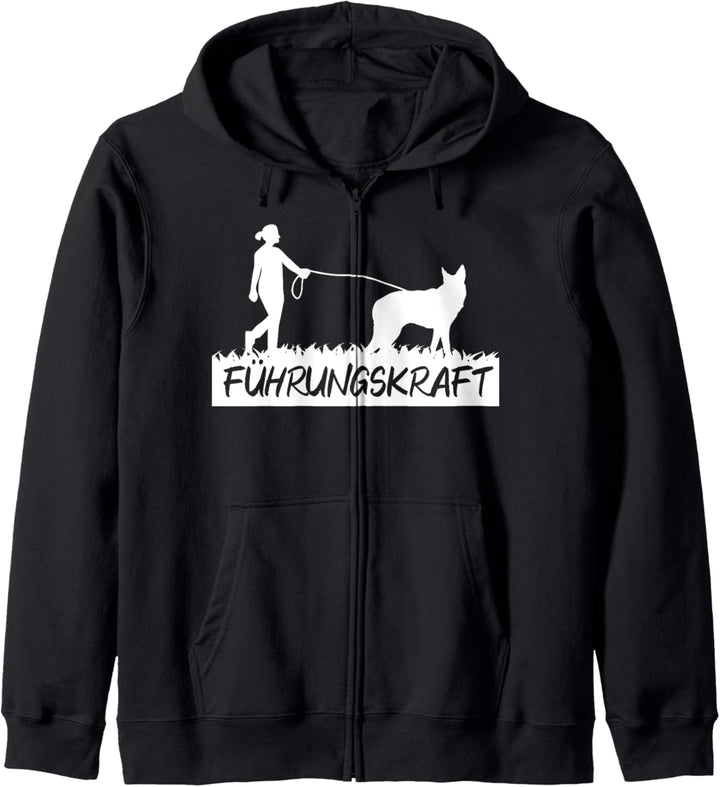 Lustiges Führungskraft Hunde Kapuzenjacke