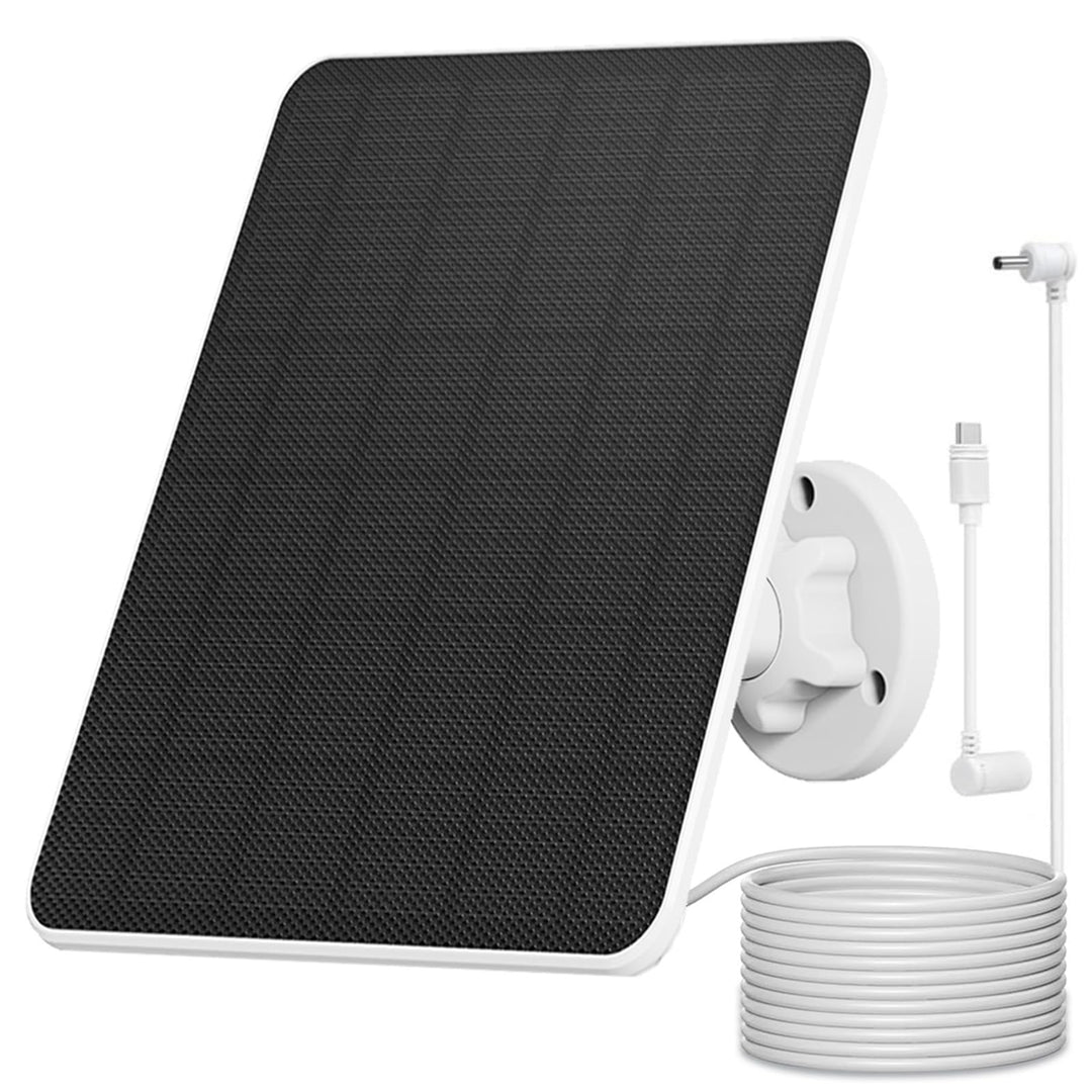 6W Solarpanel für Ring Kamera, für Ring Solarmodule, für Ring Kamera Solarpanel kompatibel für Ring
