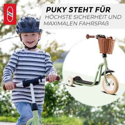 PUKY R 1 Classic Scooter | Sicherer Roller für Kinder ab 2 Jahren | Rutschfestes Trittbrett | Höhenv