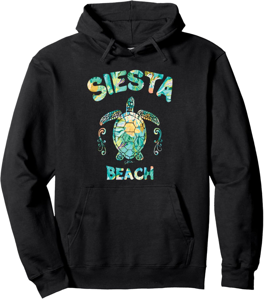 JCombs: Siesta Beach, Siesta Key, Florida, Meeresschildkröte Pullover Hoodie