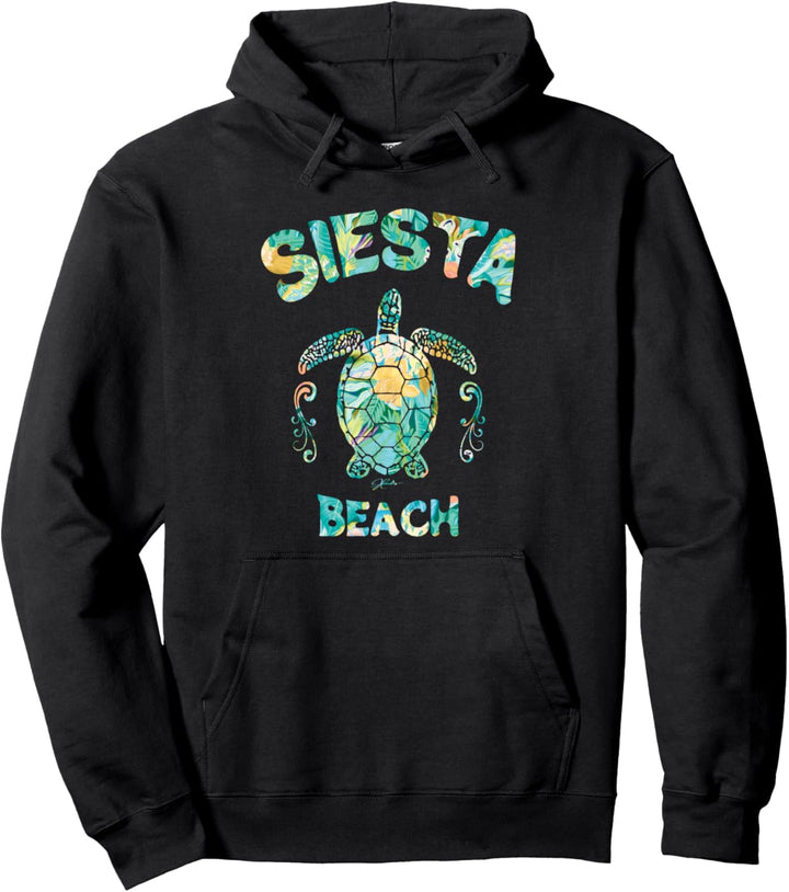 JCombs: Siesta Beach, Siesta Key, Florida, Meeresschildkröte Pullover Hoodie