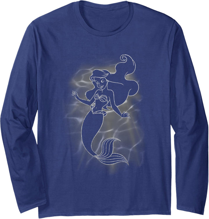Disney The Little Mermaid Ariel Under Water Langarmshirt
