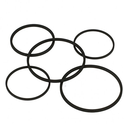 THAKKER TC-W 300 Riemen-Set kompatibel mit Sony TC-W 300 Riemen-Set Kassettendeck Belt