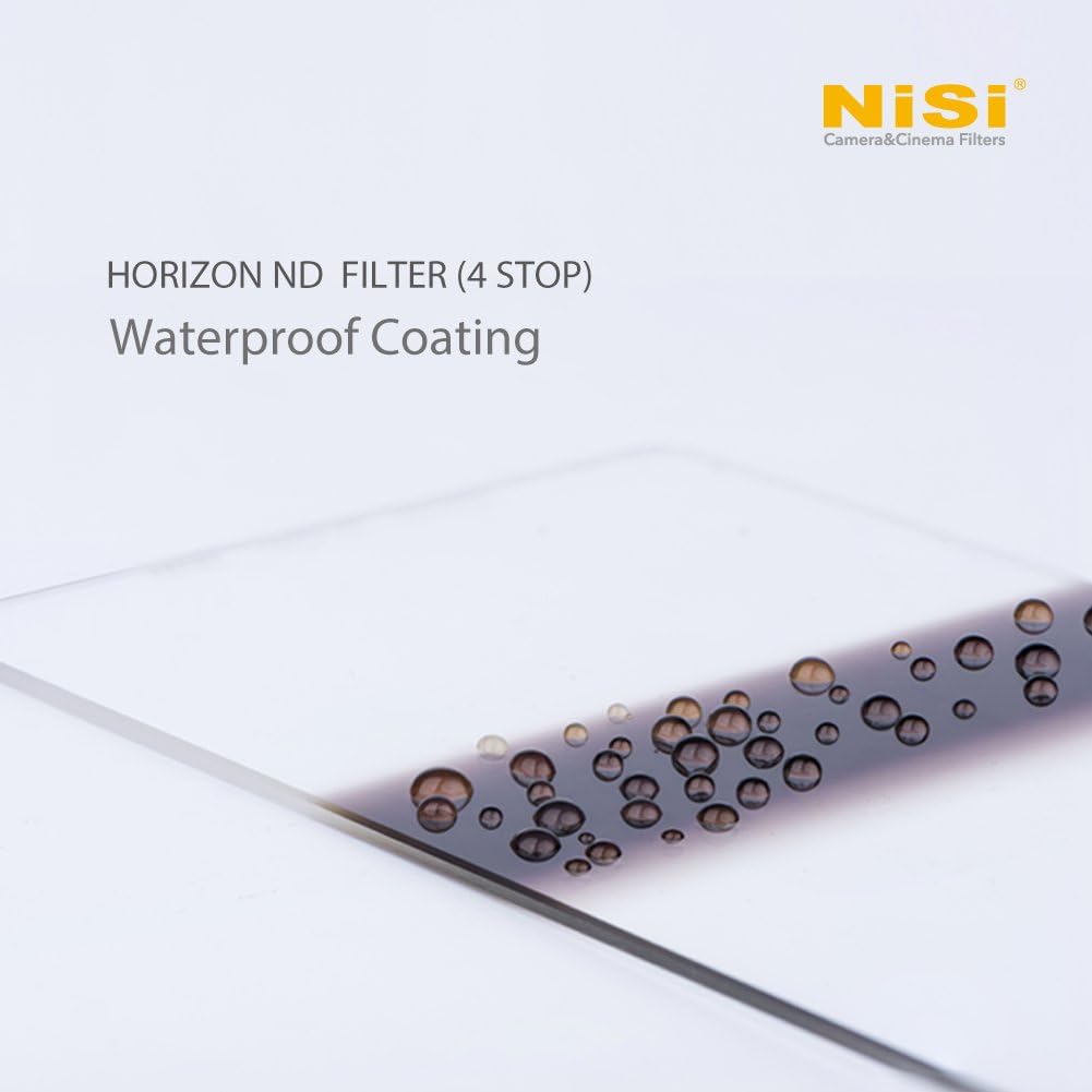 NiSi Horizon ND Filter 100x150mm 1.2 (4-Blenden) - Rechteckfilter aus optischem Glas mit mehrschicht