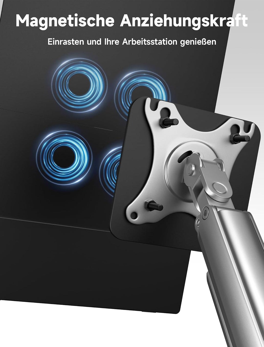 JSAUX Snap VESA-Adapter für FlipGo 16" & 15,6" Lite Tragbaren Dual-Screen-Monitor