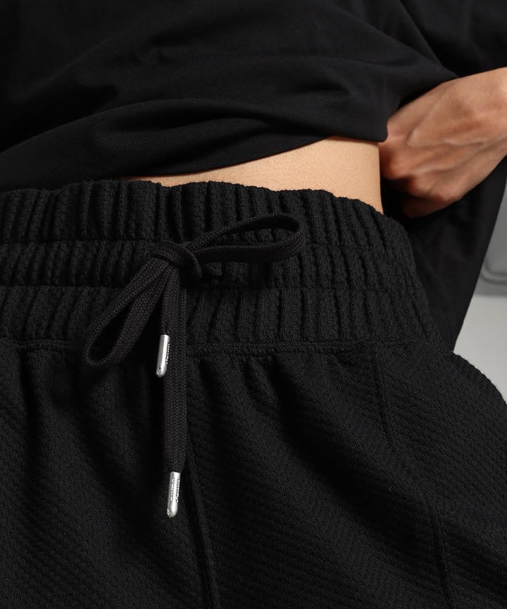 PUMA HER Damen Straight Leg Hose XL Schwarz, XL Schwarz