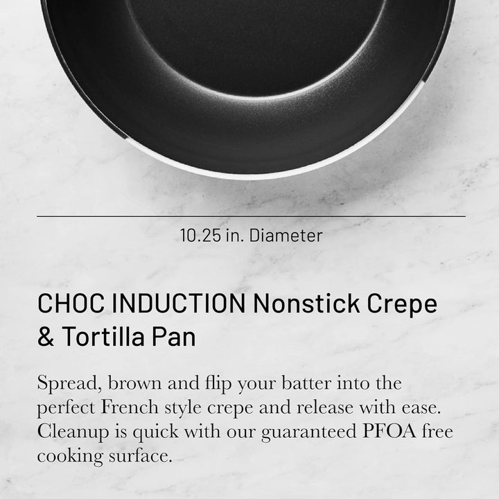 de Buyer Antihaft Crepespfanne CHOC Resto 26 cm 8485.26 26 cm Einzigartig, 26 cm Einzigartig