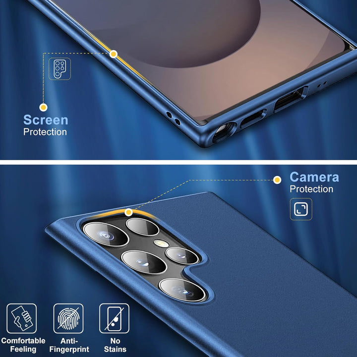 sqgylgl Ultradünne Hülle für Samsung Galaxy S25 Ultra 5G, Extrem Dünn Matte S25 Ultra Handyhülle PC